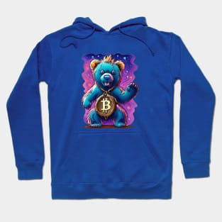 bear bitcoin market Hoodie